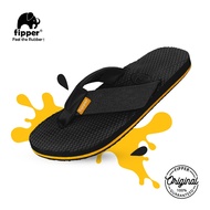 Fipper REFFIT BLACK/MUSTARD Sandals - Men's Slippers