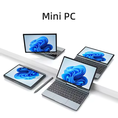 Intel Core i3-1215U 10.1-inch 2-in-1 Laptop with 2K Touchscreen, Dual-Band WiFi 6 Full-Featured Type