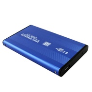2.5 inch HDD SSD Case USB 2.0 to SATA External Mobile Hard Disk Box Support 3TB Aluminum Alloy HDD Enclosure Hard Drive Case