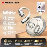 Monster Open Ear AC330 Open Ear Earphone Bluetooth 5.4 Wireless Earphone IPX5 Waterproof Sport Earph