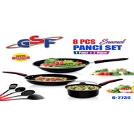 GSF 2730 PAN SET NON-STICK ENAMEL PAN SET G-2730