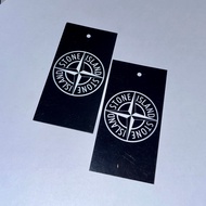 STONE ISLAND HANGTAG LABEL BRANDED CLOTHING, SHOES, BAG LABEL/