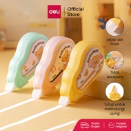 Deli x Butterbear Correction Tape Tip X Paper Tip Ex 12/20 meters Durable HY112 HY120