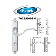 St Guchi Lever Mortise Lockset Antique Brass Finishing SGLM-NMV7025/D60AB