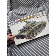 TAMIYA TAMIYA 1/35 M551 SHERIDAN Assembled Tank Model Board Complete, Unassembled, With Original Box