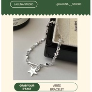 [ New Arrivals ] La.luna studio -Aries star bracelet s925 sterling silver Korean Woman Fashion Jewel