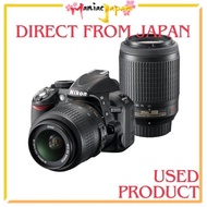 [ Used Camera from Japan ] [ DSLR Camera ] Nikon D3100 200mm Double Zoom Kit D3100WZ200