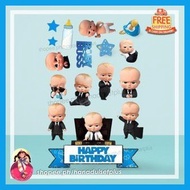 ❡ Baby Boss Cake Topper | Cake Topper [set] | Baby Boss cup cake toppers | Set  hdsph