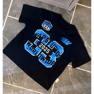 BLUE BLUE T-SHIRT NO. 33 Boxy Loose Form 100% Cotton 2C 260G THICK STANDING FORM