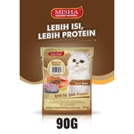 Misha Cat Wet Food Pouch Makanan kucing basah Misha 1pkt