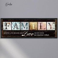 [Noel.sg] Cross Stitch Kits 11CT Stamped DIY Family Full Embroider Needlework