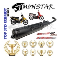 Ekzos Std Exhaust Standard EJM EPOWER original ebonus exzos muffler SYM NEW BONUS110 E SPORT BONUS 110 SR 110sr