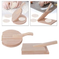 [ruilr5jqxu] Penekan Dumpling Manual Tekan Tortilla Kayu Artifak Gajet Dapur untuk Pembuatan Pembalu