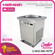 Mesin Es Krim Roll Goreng 1 Plate FOMAC ICR-PF1R | Pan Fry Ice Cream Roll Machine