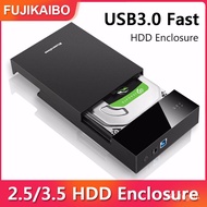 3.5 &amp; 2.5'' inches HDD Case SATA to B 3.0 Adapter External Hard Drive Enclosure for SSD Disk HDD Case for PC TV PS4 With