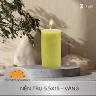 Nến Trụ Tròn VIVIAN Vivian Vus Kích Thước 5.5x15cm - Nến Nghệ Thuật Trang Trí VIVIAN