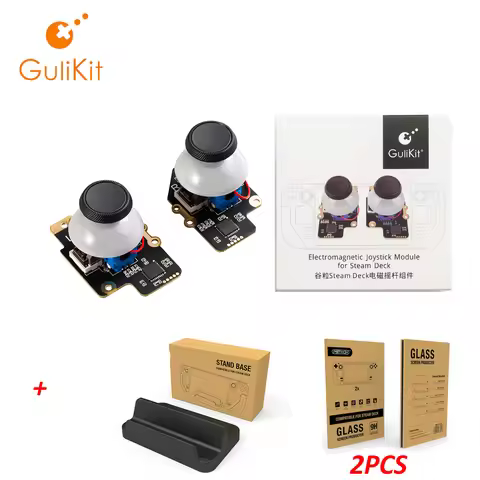 Gulikit Electromagnetic Joystick Module for Steam Deck Patented No Drifting Joystick Design for Repa