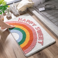 Ten Thousand Pads in One Store Colorful Series Flocking mat Door mat Bathroom mats Absorbent Floor Mat Non-Slip Floor Mat Quick-drying floor mat Toilet floor mats Kitchen Floor Mat Wash Basin Floor Mat Bedroom Floor Mat