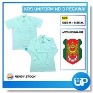 Uniform Baju Seragam No.3 KRS Pegawai Cikgu Lengan Pendek Lengan Panjang KRS Uniform Long Sleeve &amp; Short Sleeve