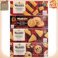 วอล์คเกอร์ สบิสกิต คุกกี้ Walkers Biscuits cookies 125g - 150g มีให้เลือก 4 แบบ