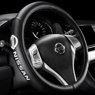 Steering Wheel Cover Leather for Nissan Serena C27 Vanette C22 Sentra Gtr N16 Grand Livina Almera Tr