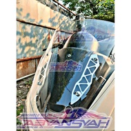 Old Nmax Acrylic Garnish Cover. Old Nmax Windshield Visor Garnish