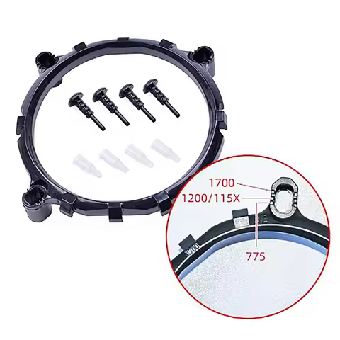 775-115X-1700 9 in1 CPU Cooler Fan Bracket PC Radiator Cooling Fans Heatsink Holder Base for Intel L
