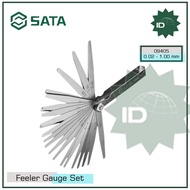 GAUGE GAUGE 09405 - 23PC FEELER GAUGES SET 0.02 - 1.00 MM SATA