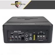 Adams Digital 7 Inch High Power Underseat Active Subwoofer Slim 350W RUS700 RUBI Series