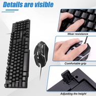 GO Auto- RGB Gaming Keyboard & Mouse Kit Backlit USB Wired 104 Key Keyboard for Pc Gamer Laptop