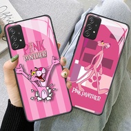 TS-86 Pink Panther HD Glass Casing for Samsung A52 A13 A33 A32 A72 A23 A53 A73 A52S A26 A56 A16 A06