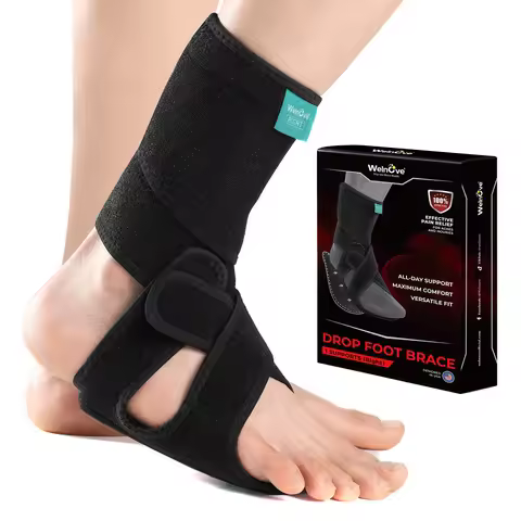 Ankle Stabilizer Support Brace Adjustable Stirrup Ankle Support Splint for Men and Women Ankle Suppo