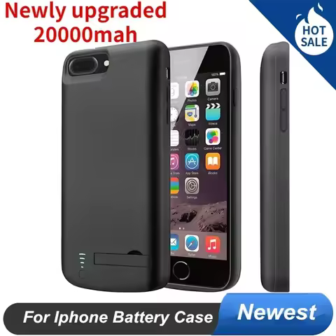20000Mah Battery Charger Case for Iphone 14 Plus 13 Mini 12 Pro Max 11 Pro X XS XR XS Max 6 6S 7 8 P