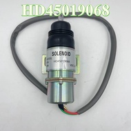 HD45019068 Stop Solenoid Valve 6BG1 Engine Stop Solenoid 24V