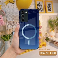 Softcase Glass Glossy Glass REALME C100 - REALME C100i - REALME C100X - REALME - MAGSAFE MOTIF - G76
