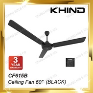 kipas.kipas angin.kipas siling .kipas dinding.kipas berdiri .kipas meja.kipas syiling KHIND CF615 &amp; CF615B Ceiling Fan 3