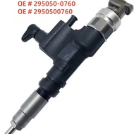 High quality New 295050-0760  2950500760  Fuel Injector For HINO 300 Series N04C EURO4 Engine