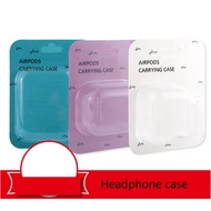 Ready Stock Wholesale Apple Earphone Case Packaging Airpods Color Box Wireless Bluetooth Blister Paper Card 2nd Generation 3rd Generation Earphone Case Packaging
