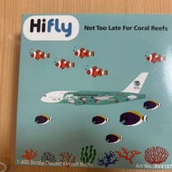 Aviation 1: 400 Alloy Airplane Model Hifly Aviation A380 9H-MIP Protection Coral