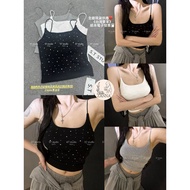 < zanna > Ready Stock 2368/2369 (J) Broken Really Easy to Wear Diamond Top 💖 Hot Diamond Thin Should