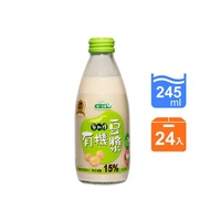 統一生機有機無加糖豆漿245ml*24入