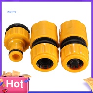 SPVPZ 3Pcs 1/2Inch 3/4Inch Garden Water Hose Pipe Fitting Quick Tap Connector Adaptor