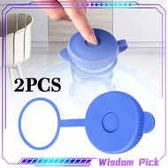 2pcs Non-Spill Silicone Water Jug Cap Reusable Water Bottle Cover Caps For 5 Gallon Water Bottle Lid