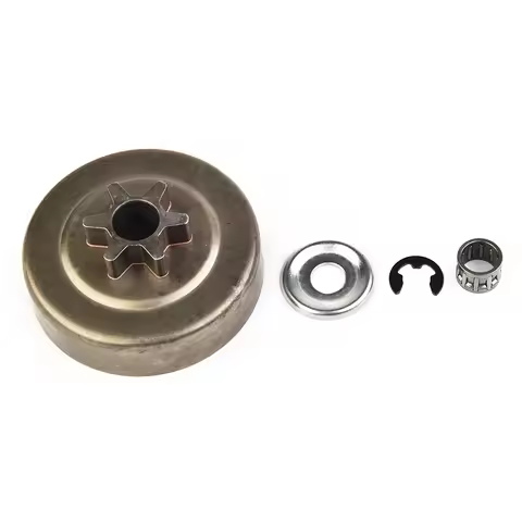3/8 6T Clutch Drum Sprocket Washer E-Clip Kit For-STIHL-Chainsaw 017 018 021 023 025 MS170 MS180 MS2