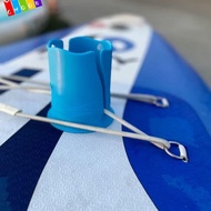 CHAAKIG  Kayak Drink Holder, Plastics Track Mount Kayak Cup Holder,  Rope Fixed Lures Storage Install Kayak Water Bottle Holder Fishing Kayak Accessories