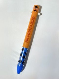全新 Japan Disney Toy Story Mr Potato 2 Color Ball Pen 日本迪士尼反斗奇兵薯蛋頭先生雙色原子筆