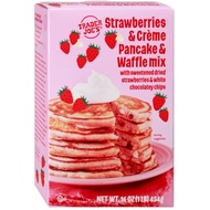 Trader Joe's Strawberries & Crème Pancake & Waffle Mix 454G
