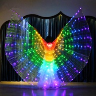 WGBSeville Belly dance wings Alas Angle Led Wings Adult Children Led Glowing Costume Christmas Led L