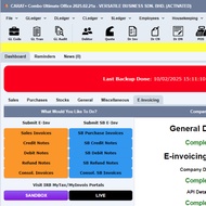 CARAT+ Combo Cloud ERP Accounting System - E-Invoicing, Quotations, Purchase Orders, Stock Control