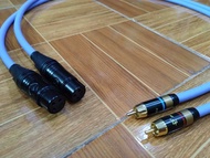 สายสัญญาณ XLR to RCA   Taiwan MPS E-310 5N OFC  พร้อมใช้งาน ราคาต่อ 2 เส้น